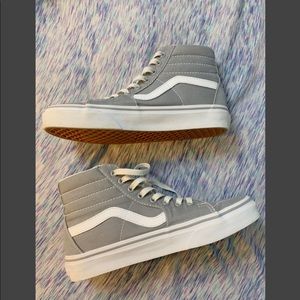 Vans Canvas SK8-HI in Frost Gray